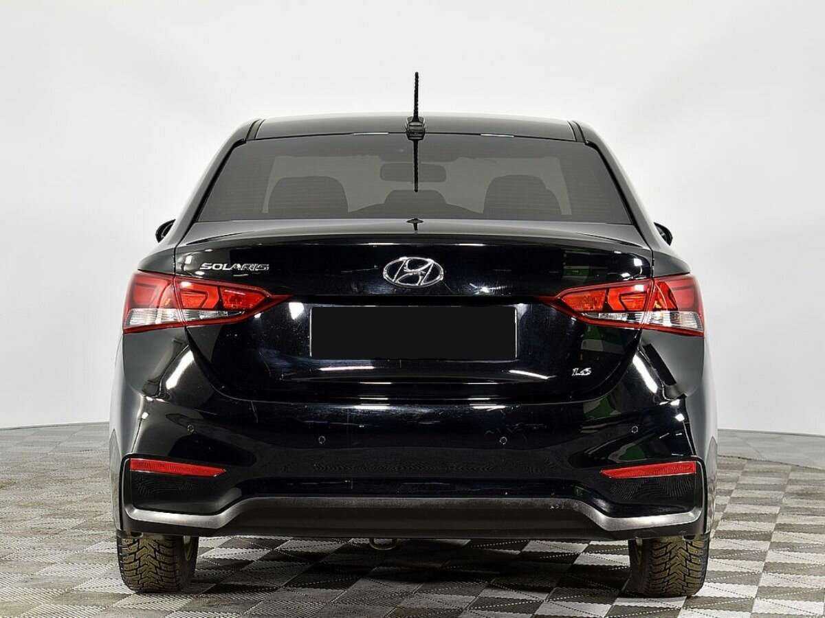 Hyundai Solaris, 2018 - фото №4