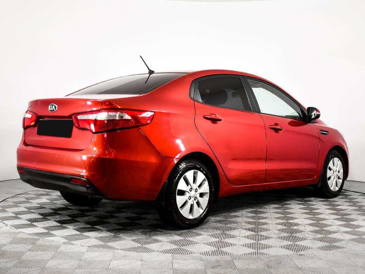 Kia Rio 4-speed, 2013 - фото №4