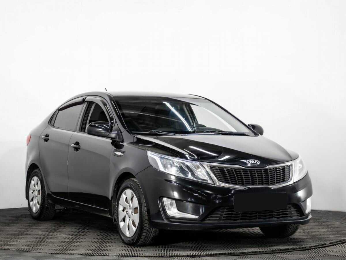 Kia Rio 5-speed, 2013 - фото №3