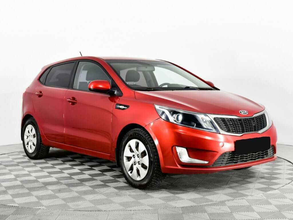 Kia Rio 5-speed, 2012 - фото №3