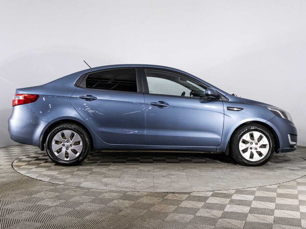 Kia Rio 4-speed, 2012 - фото №4