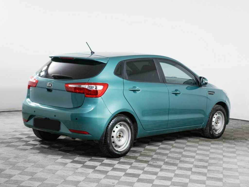Kia Rio 4-speed, 2013 - фото №4